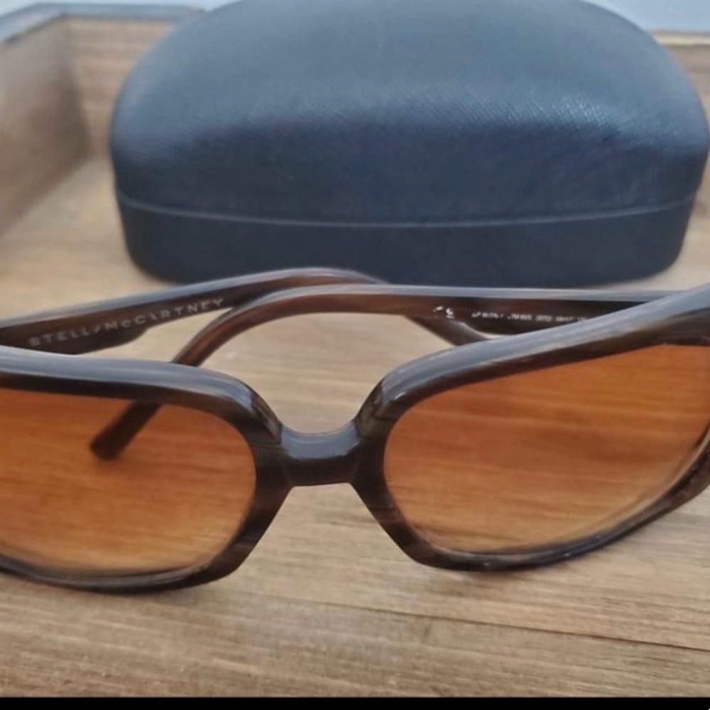 Brown STELLA MCCARTNEY Sunglasses with case